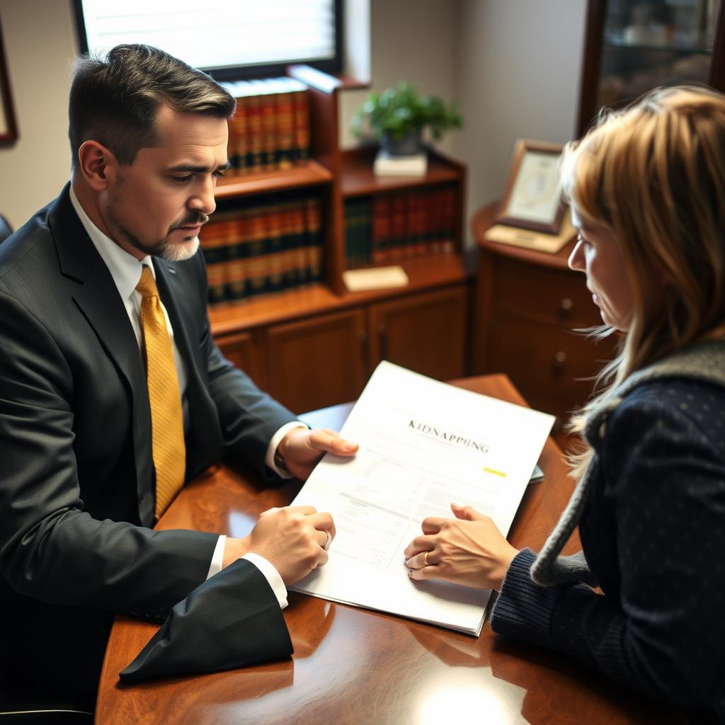 Kidnapping lawyer Somerset County, NJ