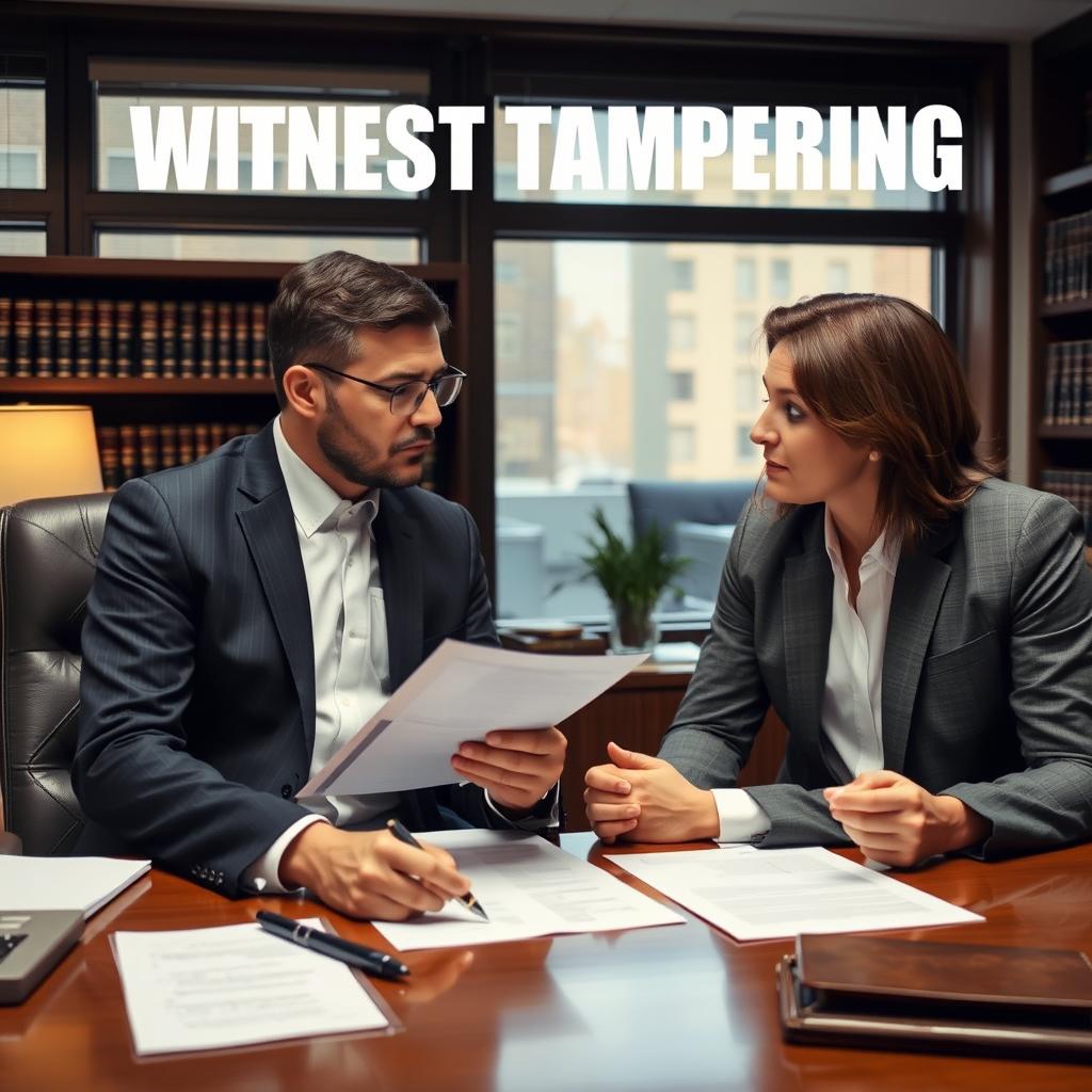 Witness Tampering lawyer Baltimore, MD